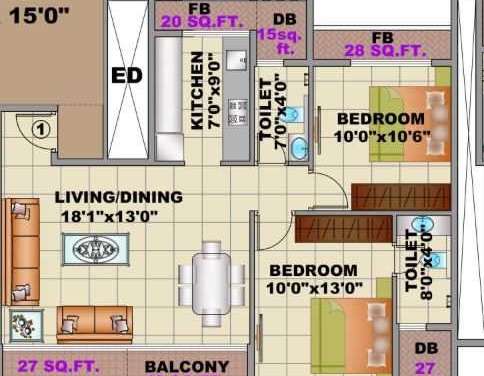 bhagwati eleganza apartment 1 bhk 479sqft 20204208144214