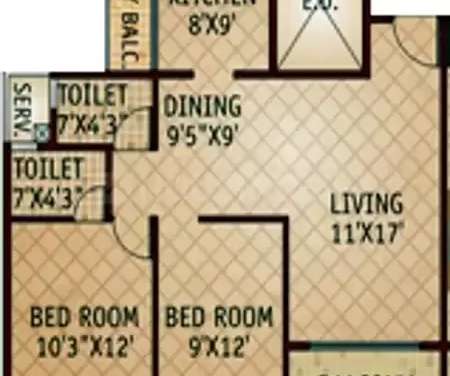 bhoomi pinnacle apartment 2 bhk 1225sqft 20200305120320