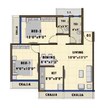 Chaitanya Prabhat 2 BHK Layout