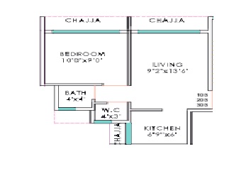 Devam Residency 1 BHK Layout