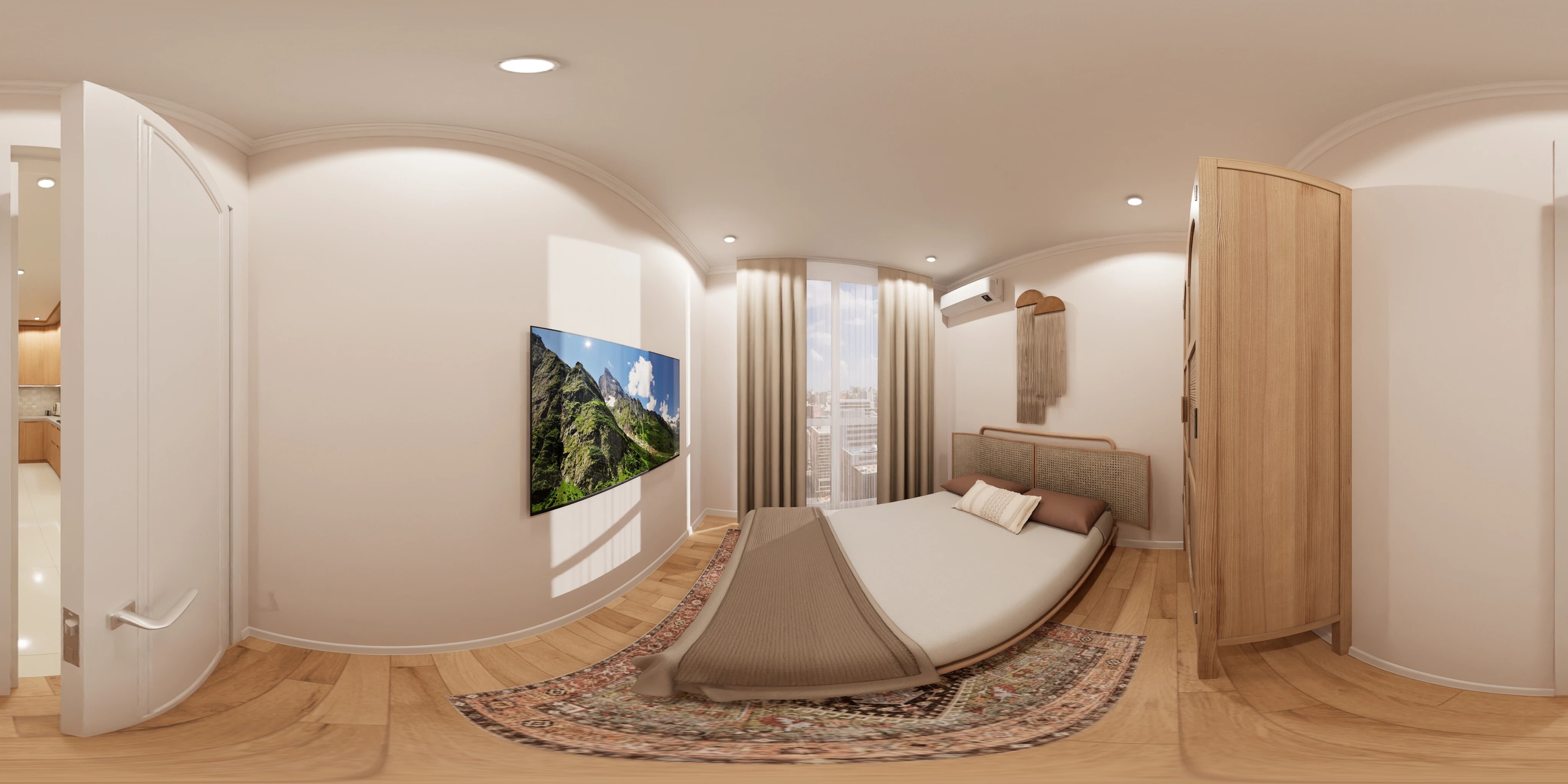 Floor plan of 2 BHK 635 Sq. Ft. Apartment in Gami Avant, Navi Mumbai
