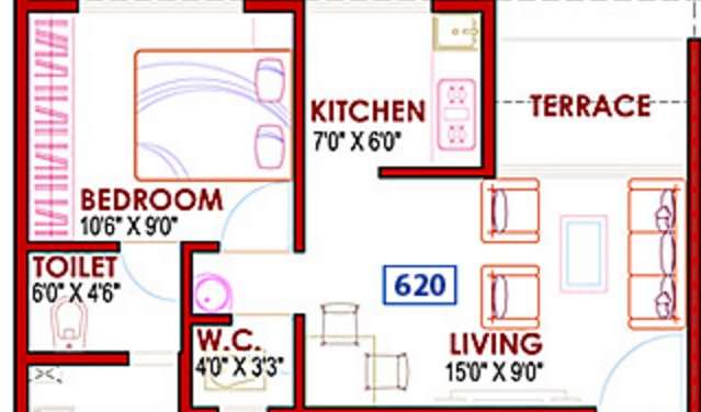 ghp casa apartment 1 bhk 620sqft 20202404142437
