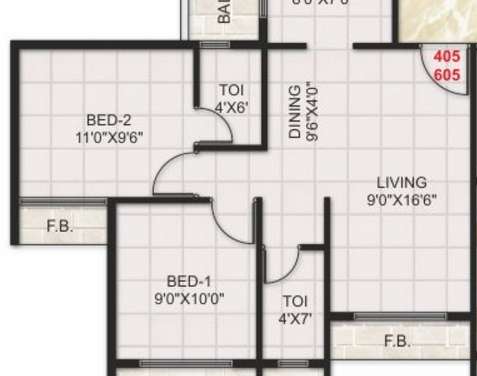 hari leela residency apartment 1 bhk 288sqft 20210607130618