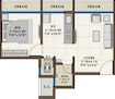 Hi Tech Elements 1 BHK Layout