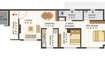 Hi Tech The Silver Crest 2 BHK Layout