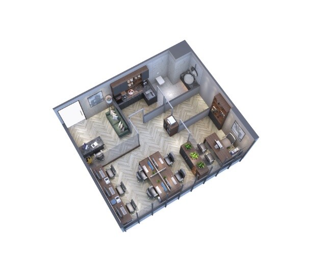 535 Sq. Ft. Office Space