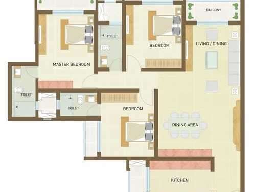 indiabulls park apartment 2bhk 928sqft 20203422143447