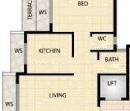 jbd balaji complex apartment 1 bhk 565sqft 20215328165313