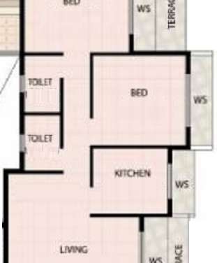 jbd balaji complex apartment 2 bhk 1033sqft 20215328165323