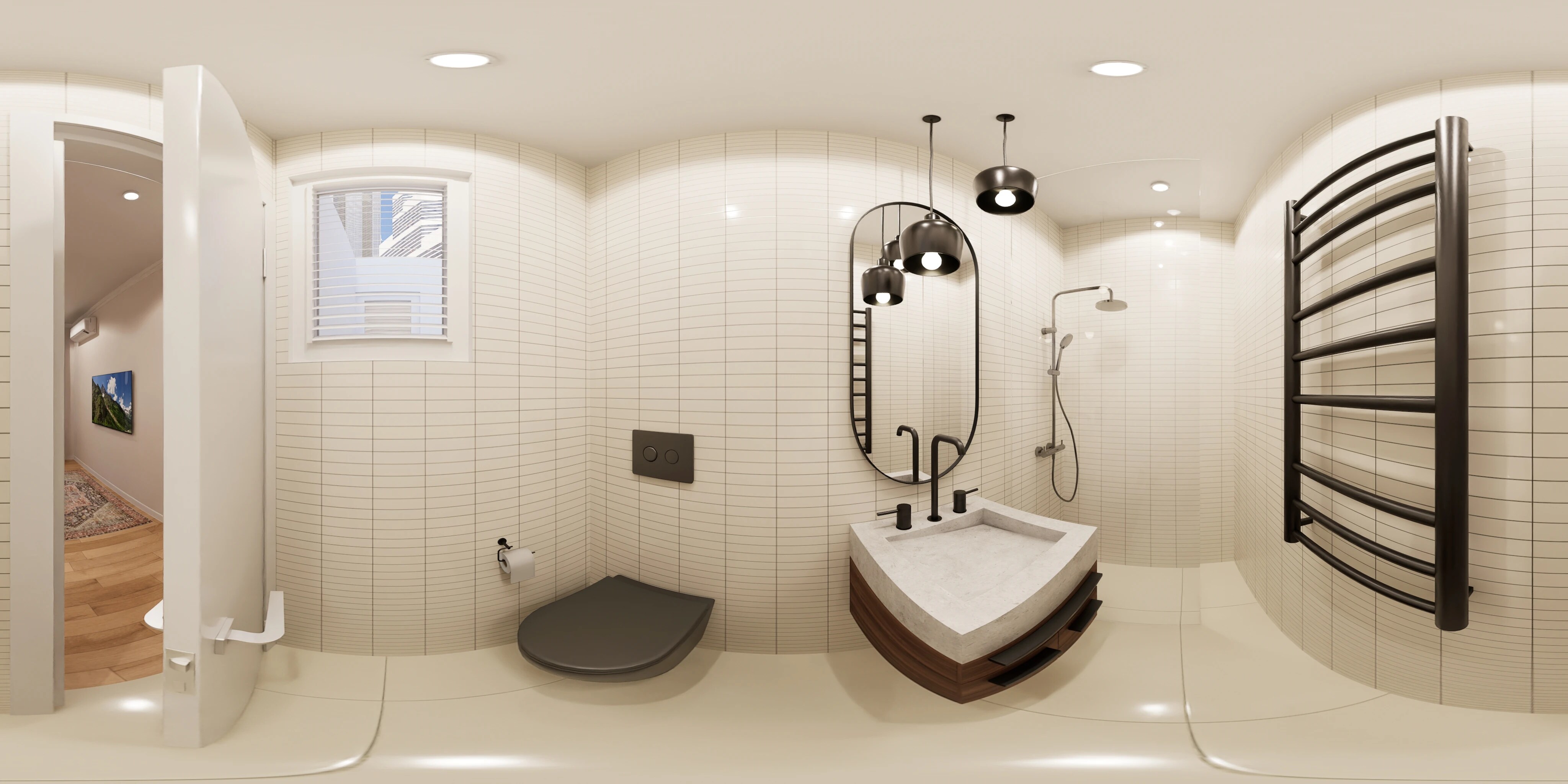 Floor plan of 2 BHK 683 Sq. Ft. Apartment in Juhi Empressa, Navi Mumbai