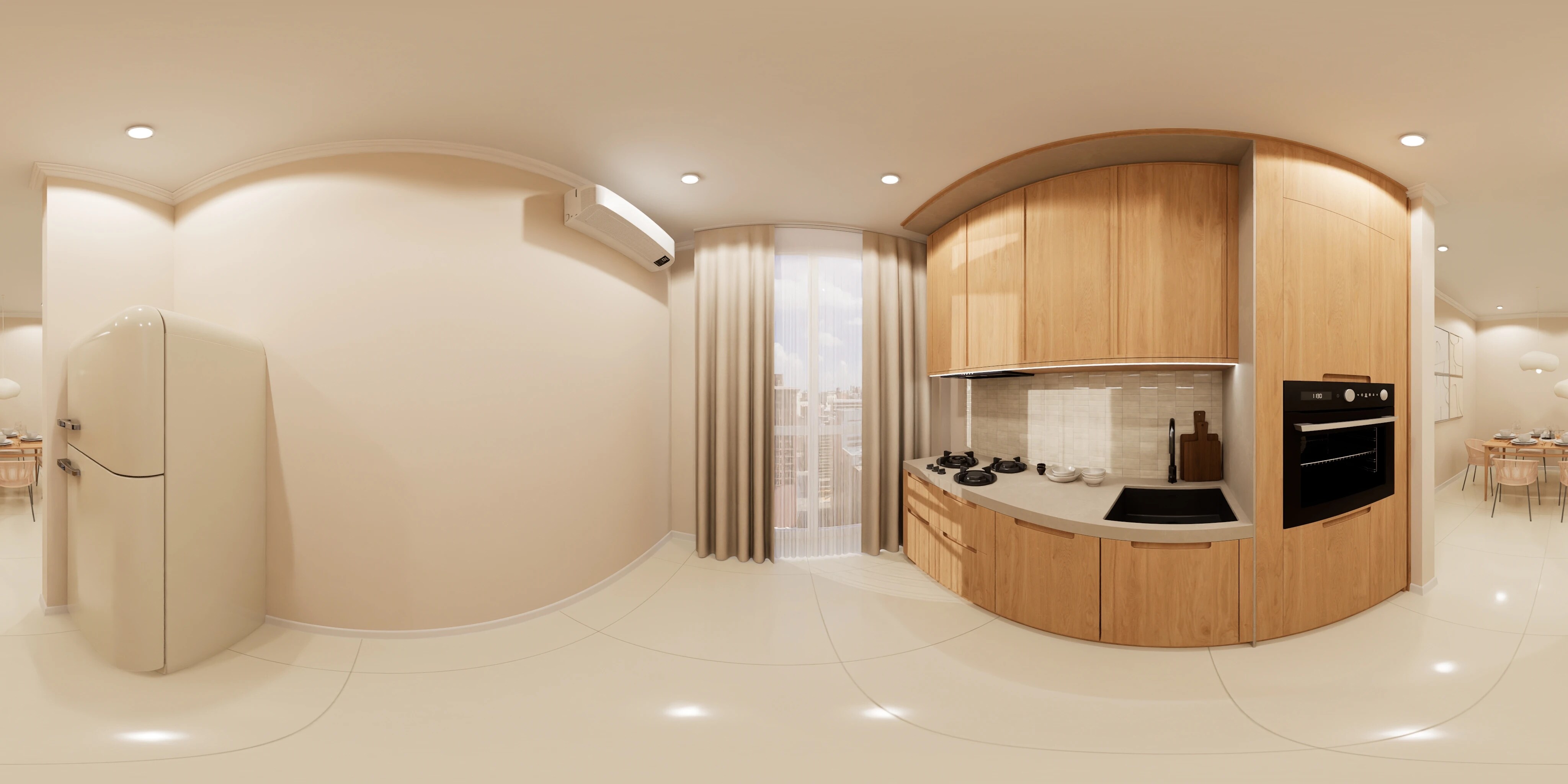 Floor plan of 3 BHK 941 Sq. Ft. Apartment in Juhi Empressa, Navi Mumbai