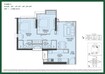 K Raheja Jade City 2 BHK Layout