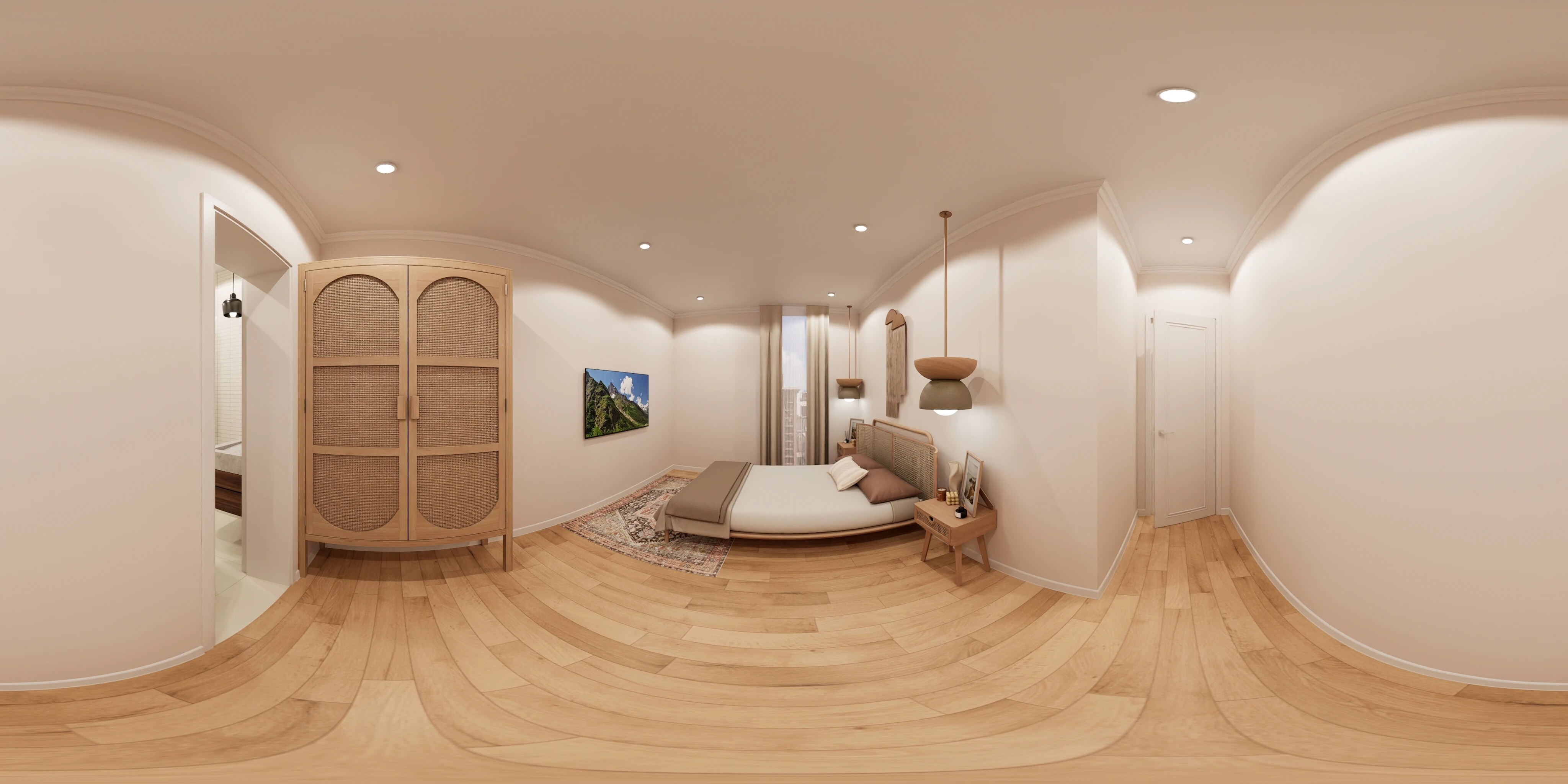 Floor plan of 2 BHK 849 Sq. Ft. Apartment in Kamdhenu Crown, Navi Mumbai