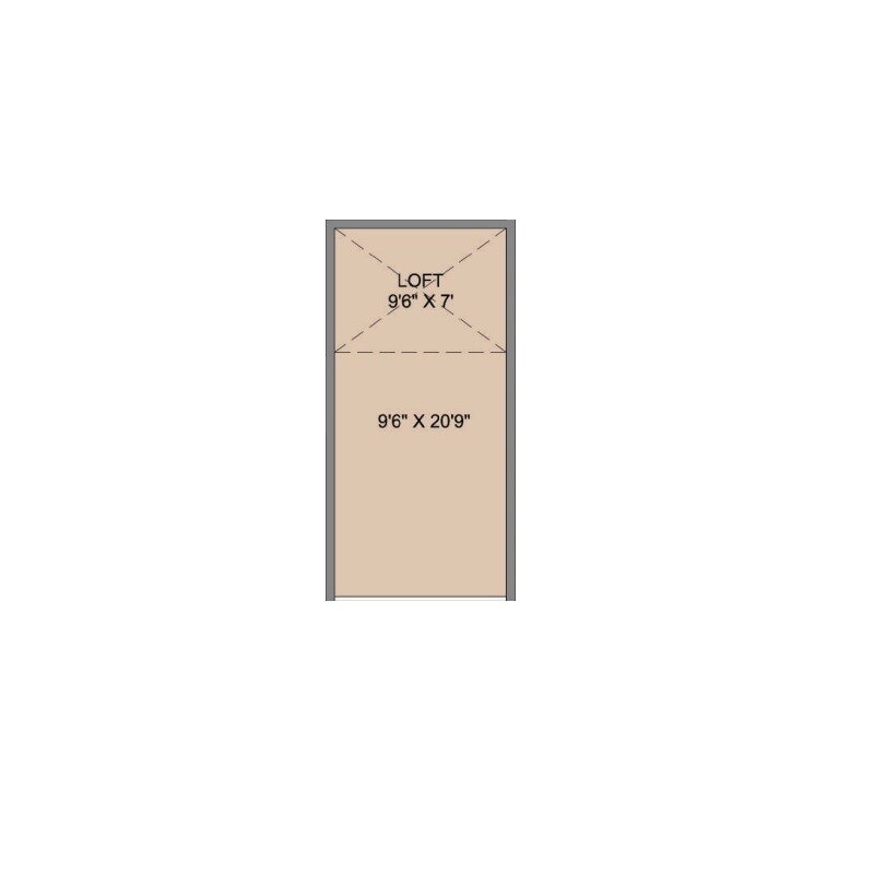 Floor plan of Retail Shop - 197 sq. ft. in Kedar Yasho Nandanvan CHS, Navi Mumbai