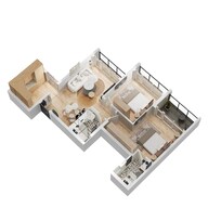 L And T Seawoods Residences Virtual Tour