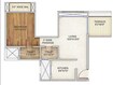 Landmark Casa Unico 1 BHK Layout