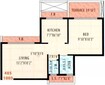 Mahavir Residency 1 BHK Layout