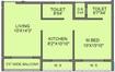 Mangalmurti Sairatna CHS 1 BHK Layout