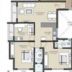 Mangalmurti Shree Omkar CHS 3 BHK Layout
