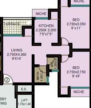 marvels kshipra residency apartment 2bhk 1050sqft51