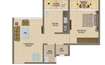 Neo Residency 1 BHK Layout