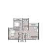 NMS One 8 One 2 BHK Layout
