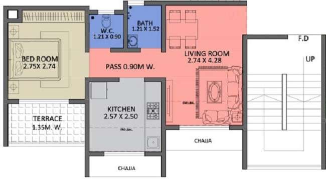 onearth one kiyo phase 1 apartment 1 bhk 315sqft 20213913153938