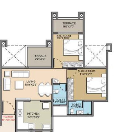 Oxyfresh Homes Phase 2 in Kharghar, Navi Mumbai @ 49.00 Lac | Price ...