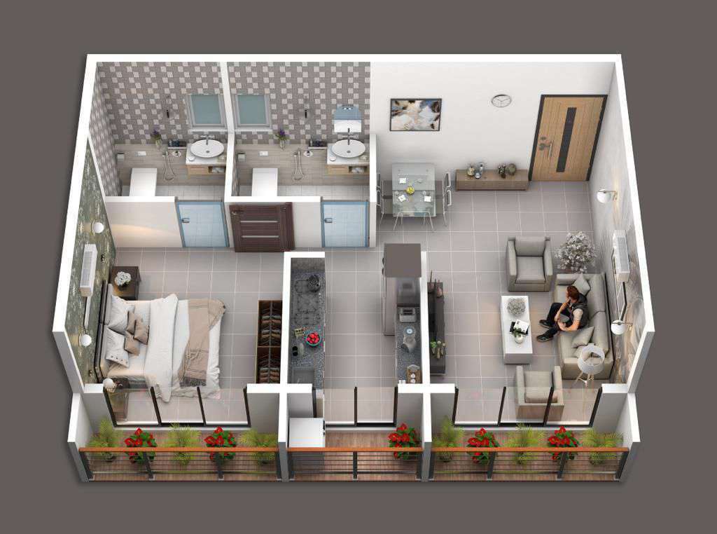 1 BHK 239 Sq. Ft. Apartment in Patil Shiv Samarth Enclave