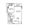 Pride Apramit 1 BHK Layout