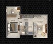 Queenstown Springs 1 BHK Layout