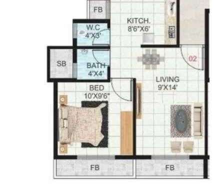 raj someshwar apartment 1 bhk 236sqft 20214819134848
