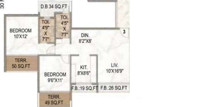 regency elanza apartment 2 bhk 1193sqft 20201111121121