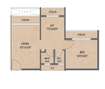 Sarang Pillars Bellview 1 BHK Layout