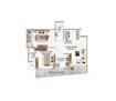 Satyam Sky Lark 2 BHK Layout