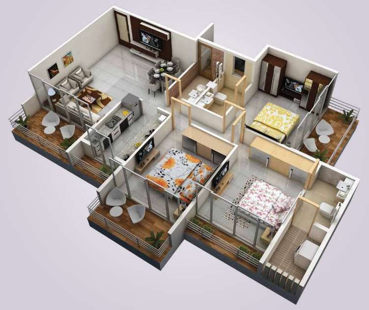shagun white woods apartment 3 bhk 632sqft 20224221104204