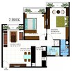 Shikara Estates Ii 2 BHK Layout