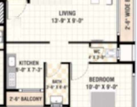 shree ram avenue apartment 1 bhk 398sqft 20213608123619