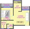 Shree Swarup Apartments 1 BHK Layout