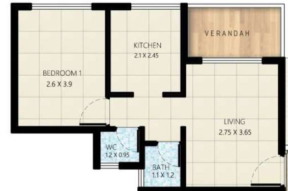 shreemangal naman residency apartment 1 bhk 335sqft 20212310162306