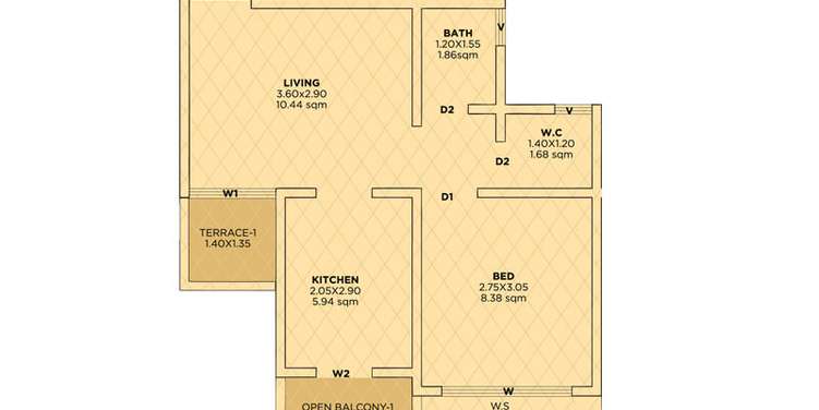 siddhivinayak riddhima apartment 1bhk 370sqft 1