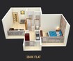 Sky Heritage 1 BHK Layout