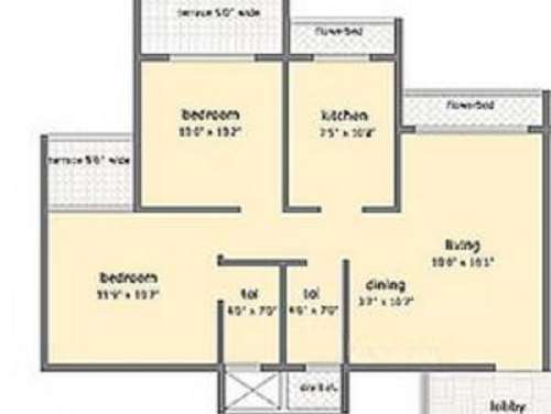 sonal yogi krishna apartment 2 bhk 462sqft 20213414143428