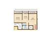 SP Krishna Residency 1 BHK Layout