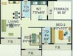 Space Enclave 2 BHK Layout