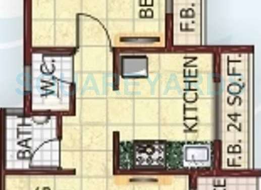 swaraj kingston apartment 1bhk 260sqft21