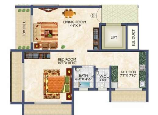 tater florence orchid apartment 1 bhk 344sqft 20240623170647