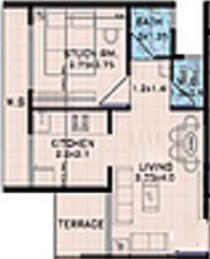 the silwant maple greens apartment 1 bhk 302sqft 20215715145731