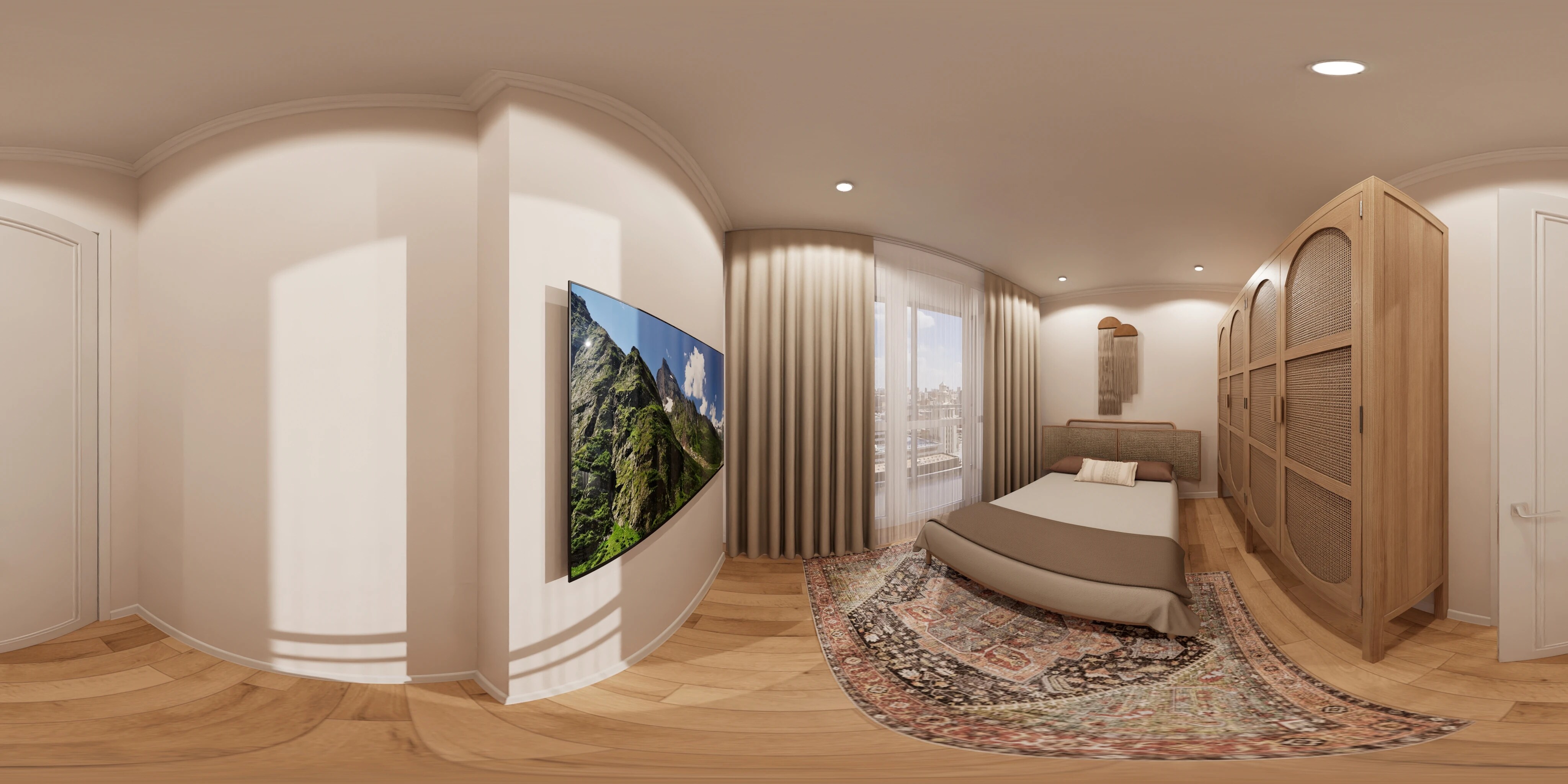 Floor plan of 2 BHK 651 Sq. Ft. Apartment in Tricity Heritage, Navi Mumbai