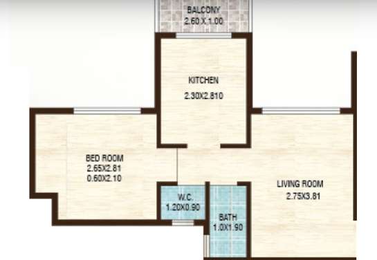 vijay abode apartment 1bhk 600sqft 1